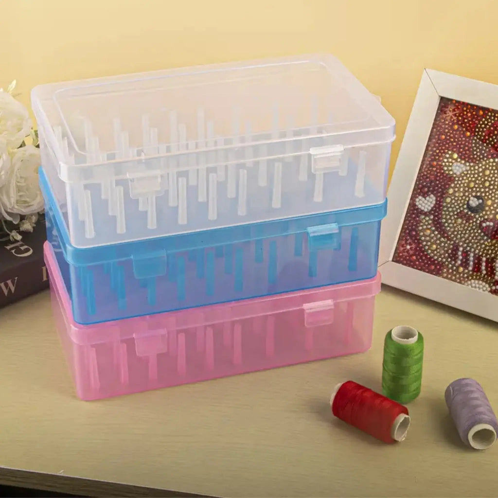 Boîte à couture Rangement fils 42 Axes La Bobine Déjantée