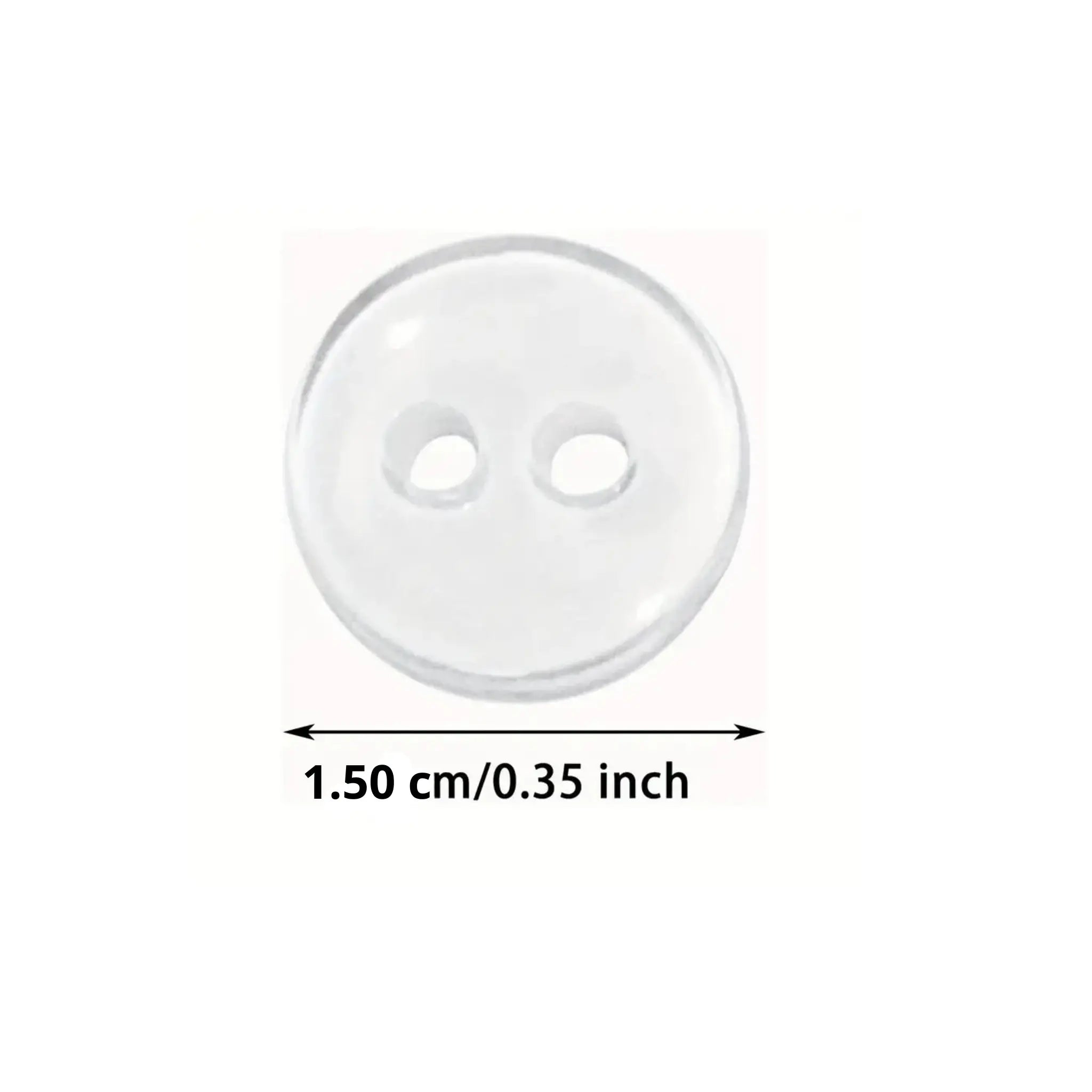 Lot 10 Boutons Résines 15 mm 2 Trous La Bobine Déjantée