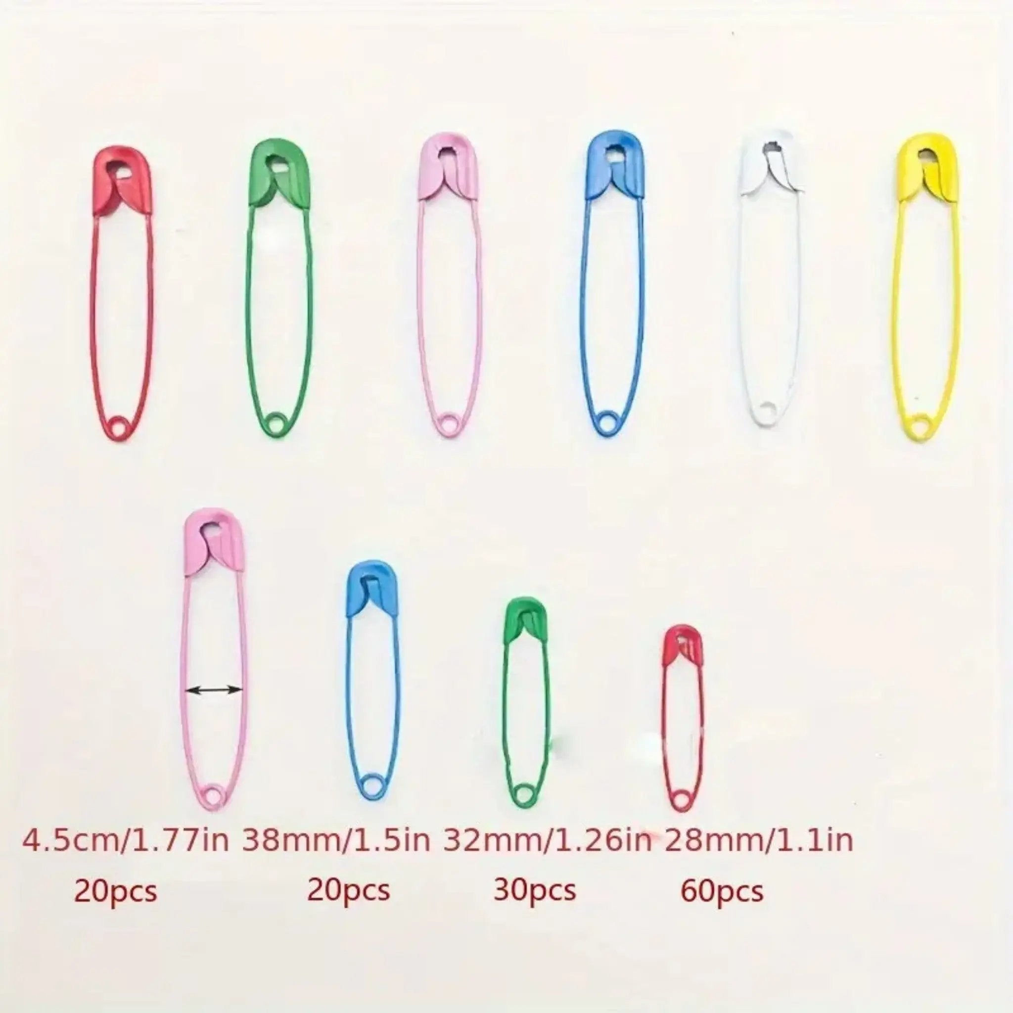 Épingles Sûreté Métalliques Colorées La Bobine Déjantée