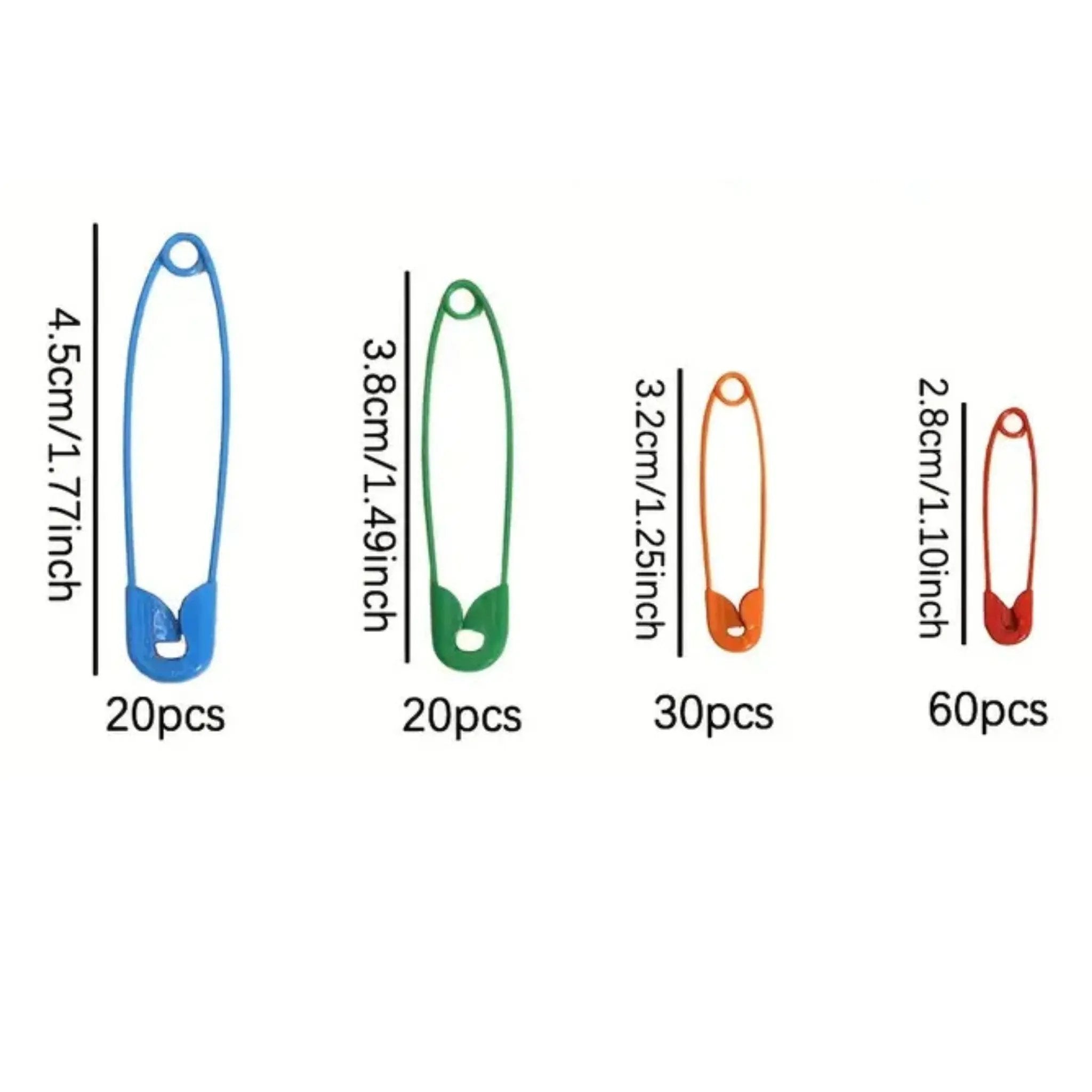 Épingles Sûreté Métalliques Colorées La Bobine Déjantée
