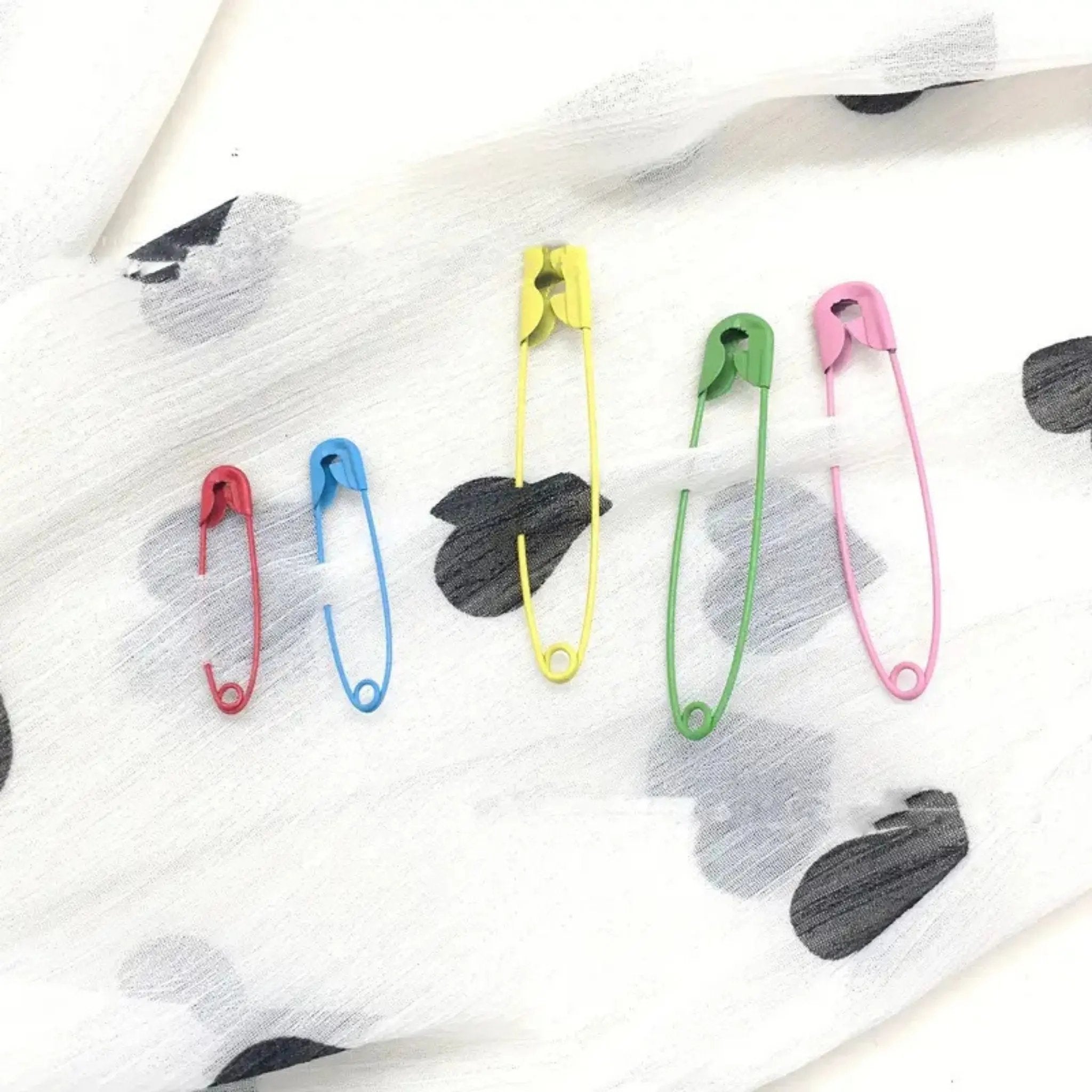 Épingles Sûreté Métalliques Colorées La Bobine Déjantée