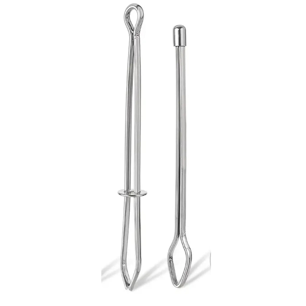 Lot de 2 passe-lacets en métal La Bobine Déjantée